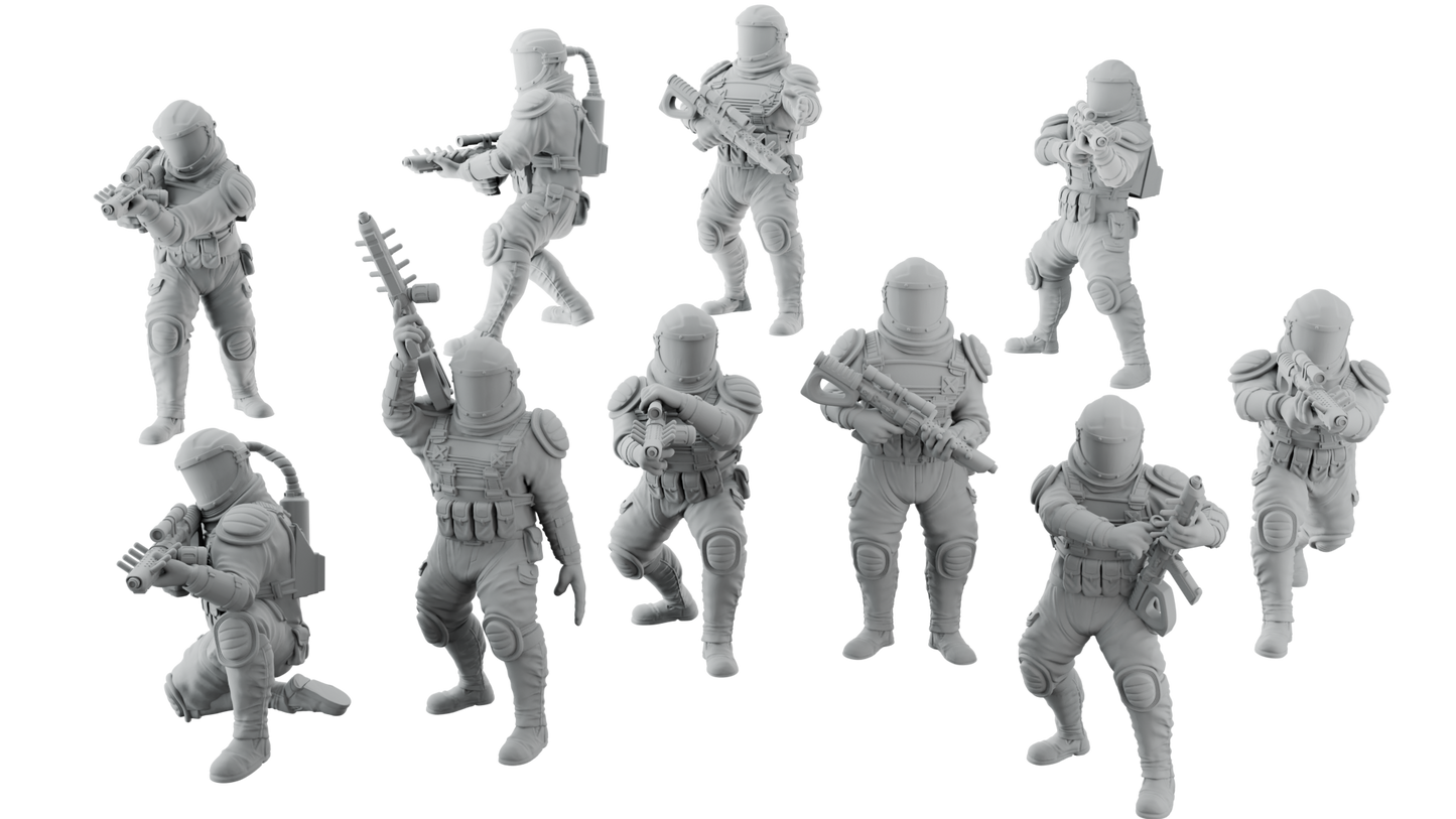 F.S.R Kosmotrup Coil Rifle Squad