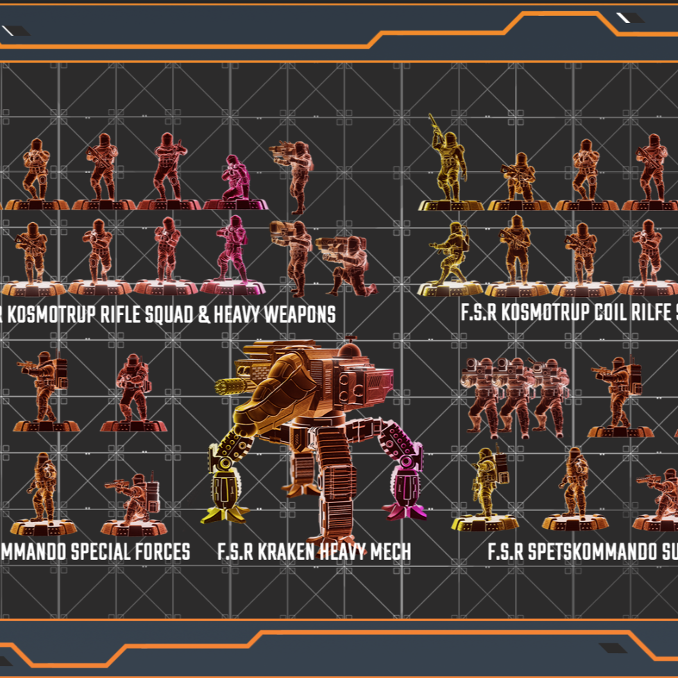 F.S.R Strike Force - Starter Set