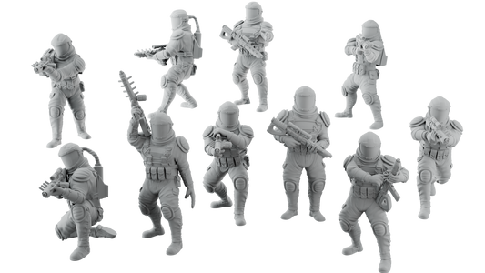 F.S.R Kosmotrup Coil Rifle Squad