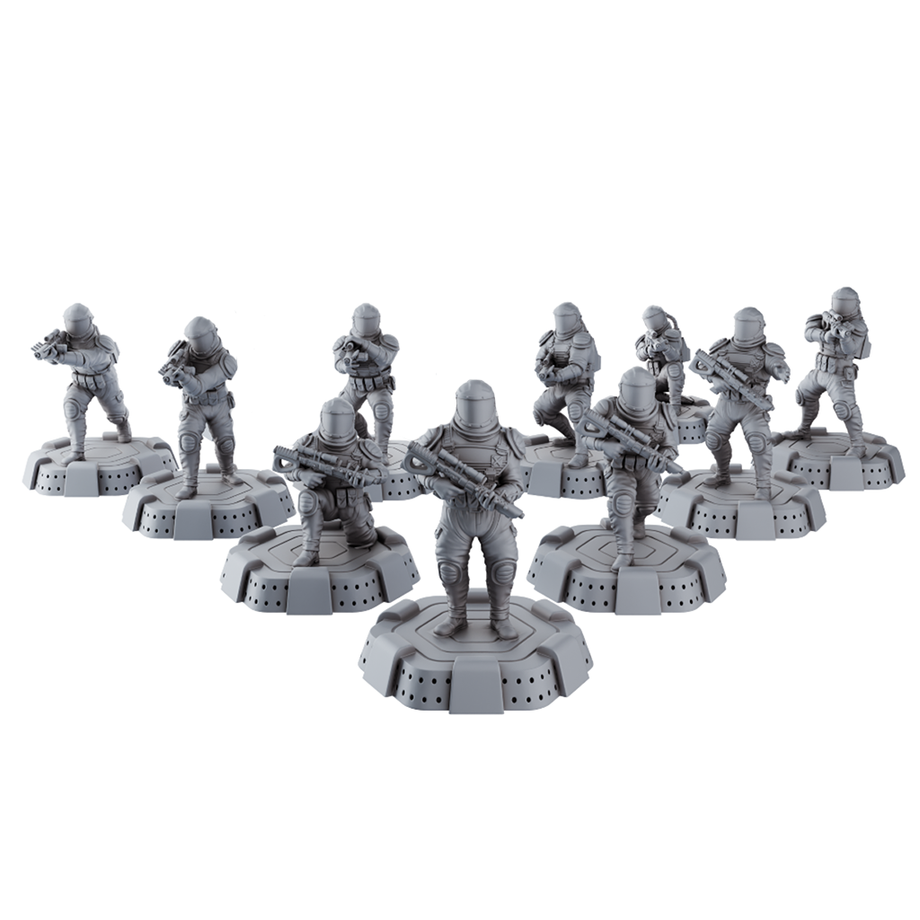 F.S.R Kosmotrup Coil Rifle Squad